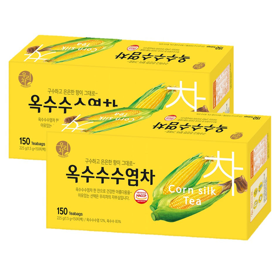 우리차 옥수수수염차, 1.5g, 150개입, 2개 16,900원