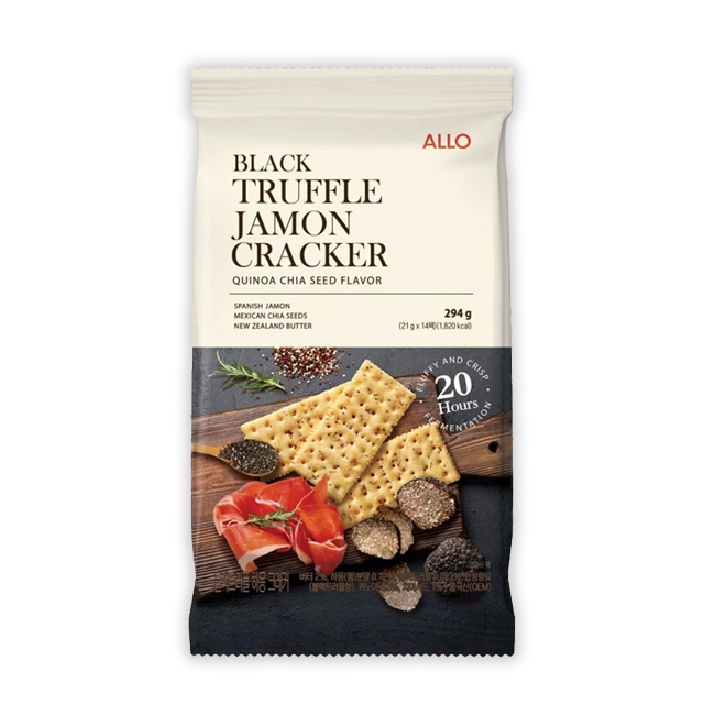 ALLO 블랙 트러플 하몽 크래커 14p 3,610원