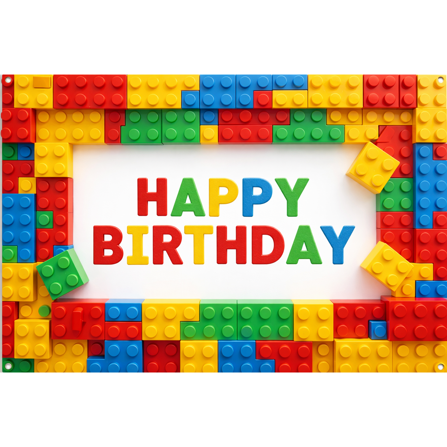 2026 3D 레고입체스타일 아요거 생일현수막, 레고생일배경 , 대형 초대형  졸업현수막, 무료문구 무료디자인 가능, 빠른 배송, 학교,어린이집,유치원,기관 15,000원