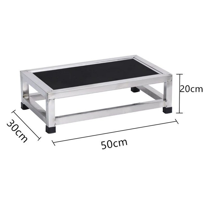 스테인레스스틸 이동식 계단 작업대 스텐 2단 발판 작업용 물류창고 안전 58,100원