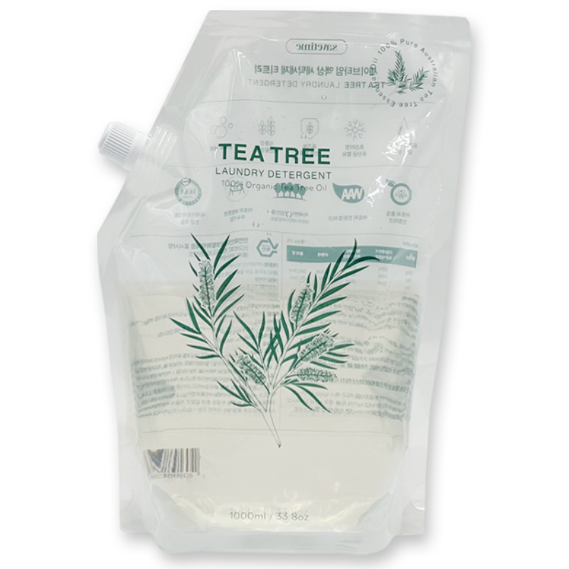 세이브타임 티트리 세탁 세제 리필 미세 먼지 고농축 프리미엄 실내건조 아기 액상 탈취 살균 소독 비건인증, 1개, 1L 28,500원