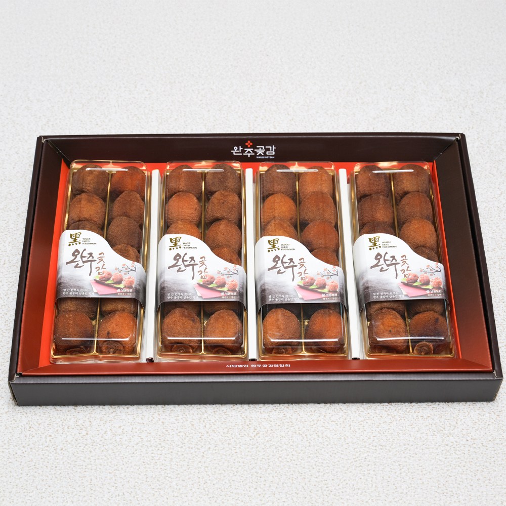 완주 운주 흑곶감 고급곶감선물세트 명절선물 자연건조, 56개, 2.4kg 85,000원