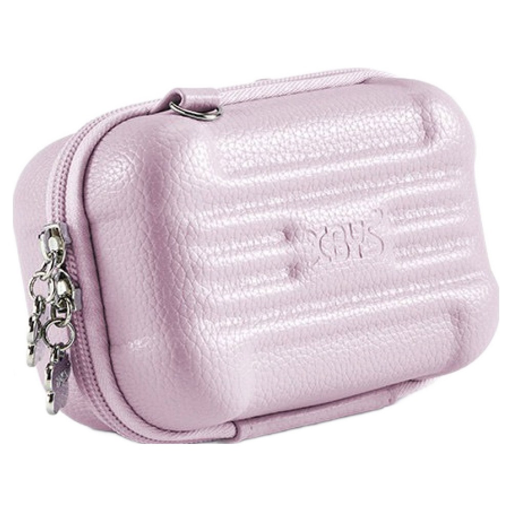 엑스비와이에스 휴대용 캐리어 디자인 미니 하드 파우치, 1개, 퍼플 20,990원