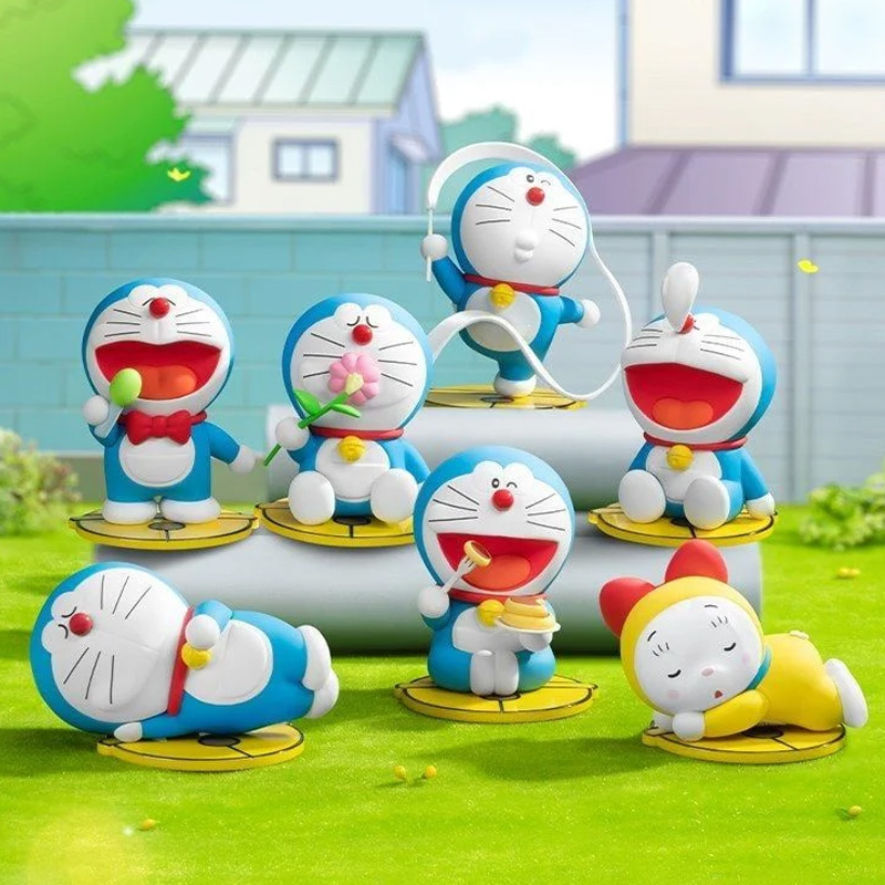 [돌앤돌스]도라에몽 여유로운 시간 랜덤 피규어 1개입 단품-귀여운 캐릭터 장식 소품 돌앤돌스 18,500원