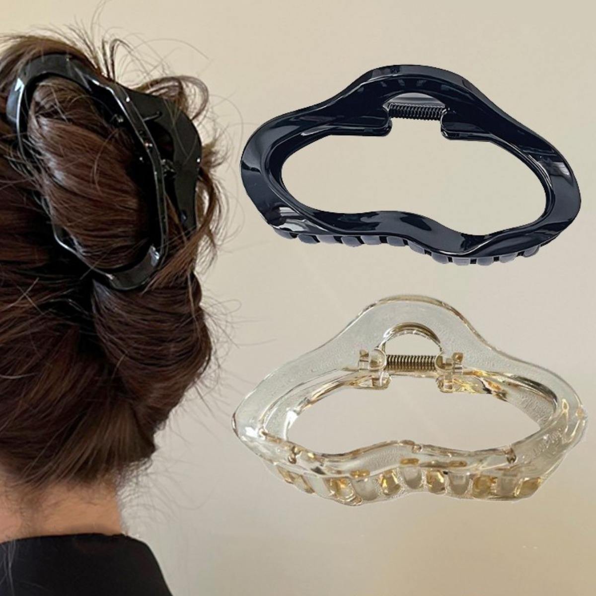 미다미 [2개세트] 클라우디 빅사이즈 집게핀 [1313] 16,900원