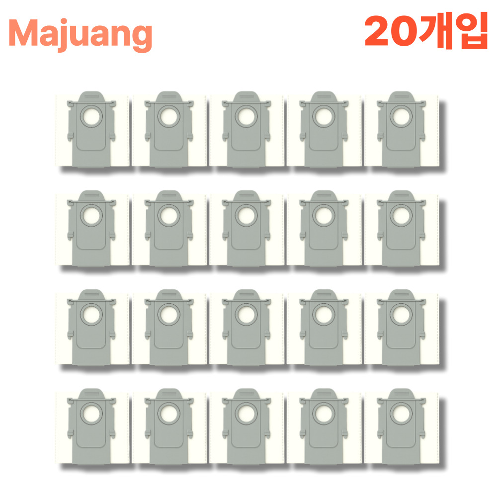 마쥬앙 로보락 전기종 더스트백 호환 먼지봉투, 20개, Q5 / Q7 / Q8 Max+Pro Plus 전용 17,900원