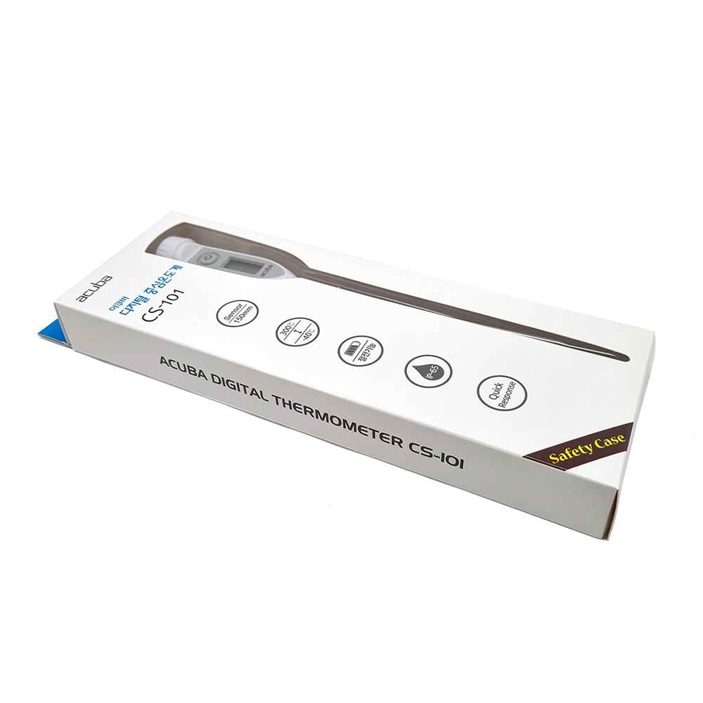 아쿠바 디지털 방수 중심 탐침 온도계 CS-101 화이트 16,400원