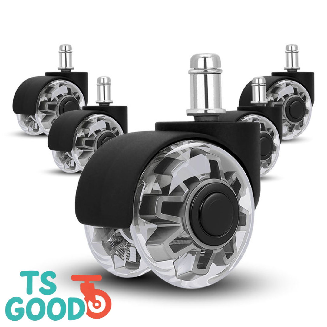 TS우리집상점 프리미엄 무소음 의자바퀴 광폭 1세트 12,900원