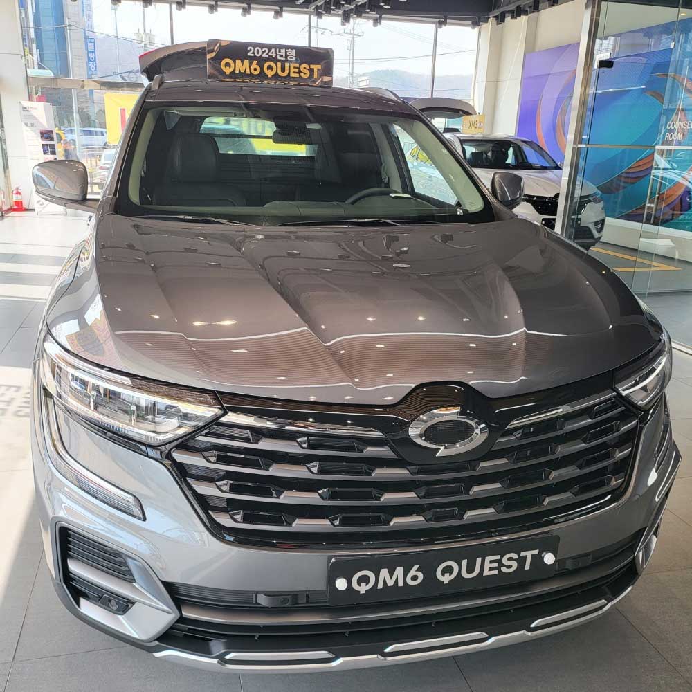 아우라 QM6 퀘스트 2밴 적재함 고무매트 트렁크매트 96,000원