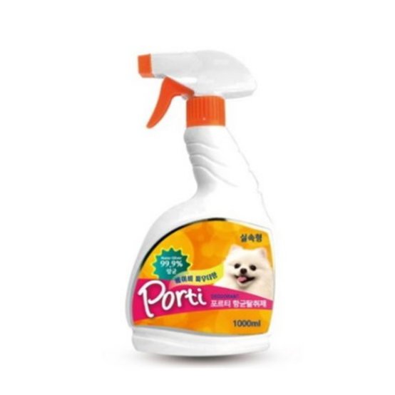 포르티 은나노 강아지용 향균탈취제 베이비파우더 1000ml.포르티 5,140원
