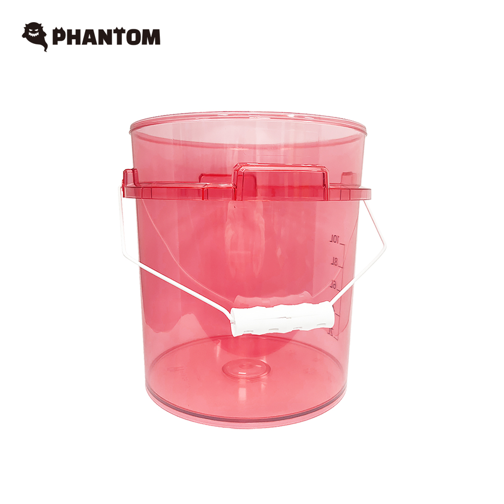 PHANTOM 팬텀 크리스탈 세차 버킷 18L 클리어핑크 32,000원