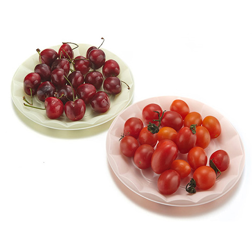 쿡앤락 프리미엄 일회용접시,다회용 원형접시 140파이(살구색) 12,800원