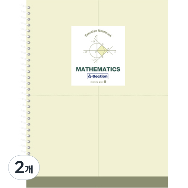 모닝글로리 3500 수학연습장 4분할 좌철 4,880원