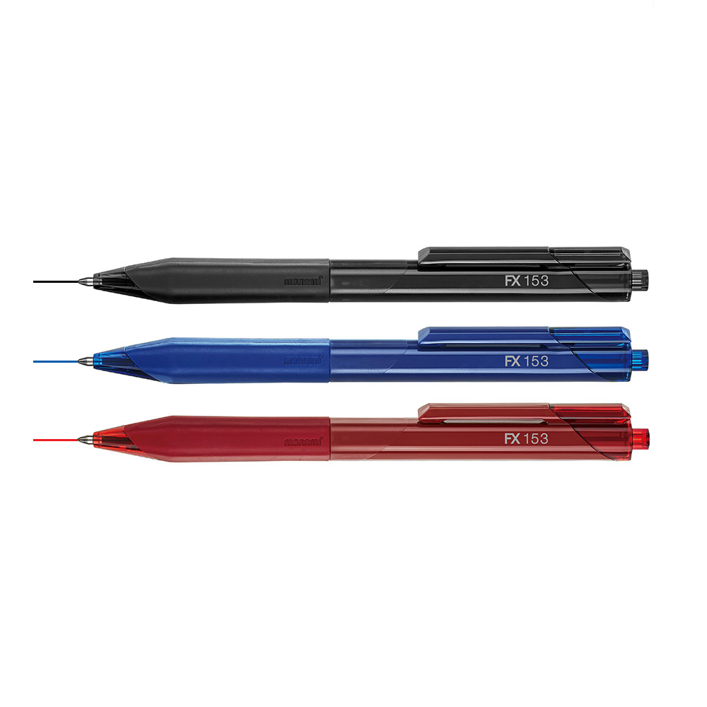 [모나미] FX 153 볼펜 1.0mm, 1개, 적색 900원