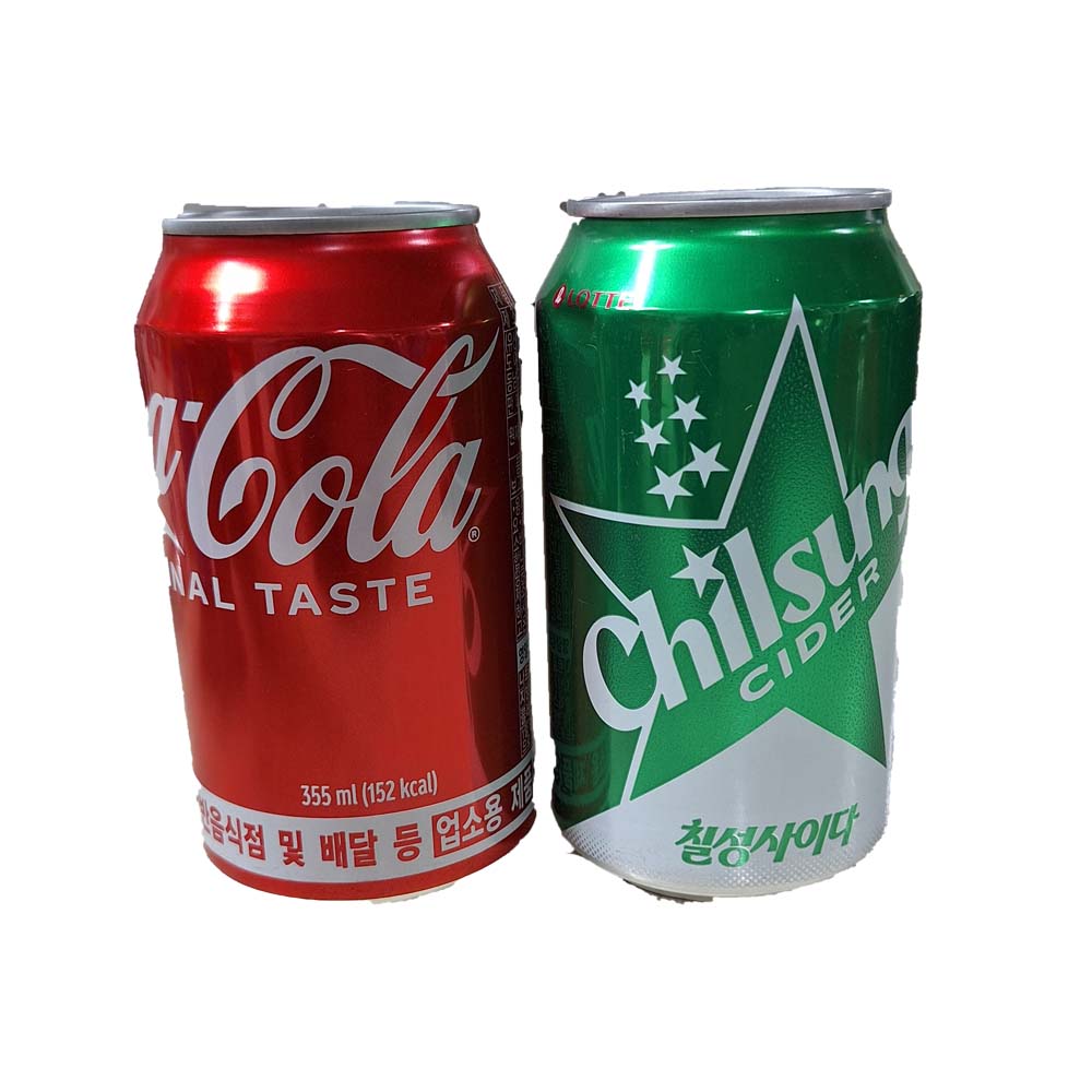 칠성사이다+코카콜라 혼합 355ml 24입 (업소용) 12,650원