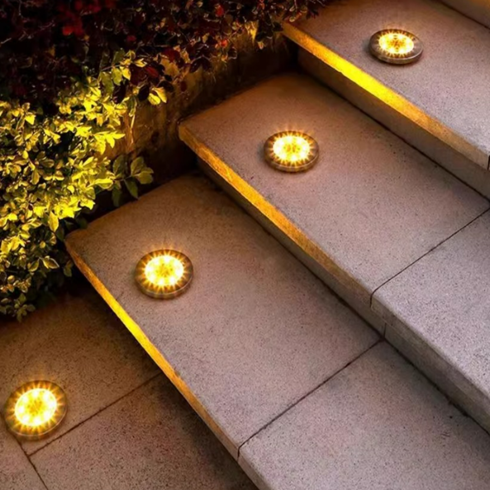 태양광 바닥 조명등 태양열 매립형 바닥등 자동점등 정원 마당 태양광조명등 16,700원