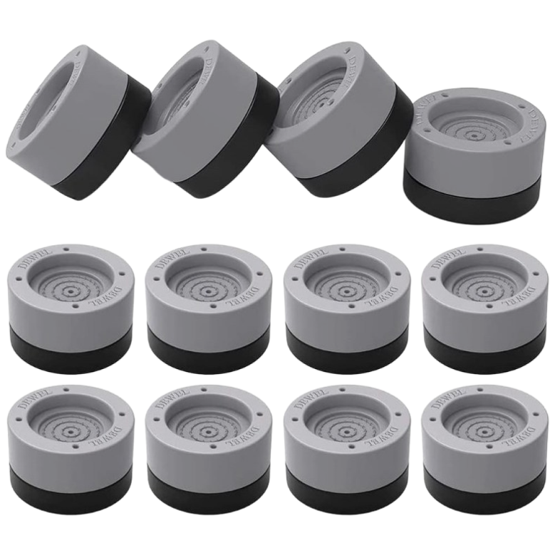 그레이 블랙 높이조절 스토퍼 세탁기 건조기 받침대 방진 패드, 1세트 16,100원