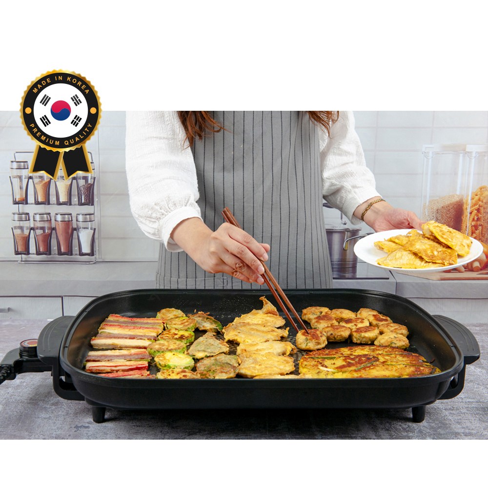 신일 특대형 전기 후라이팬 61cm 명절 전부치는팬 사각 잔치팬 88,000원