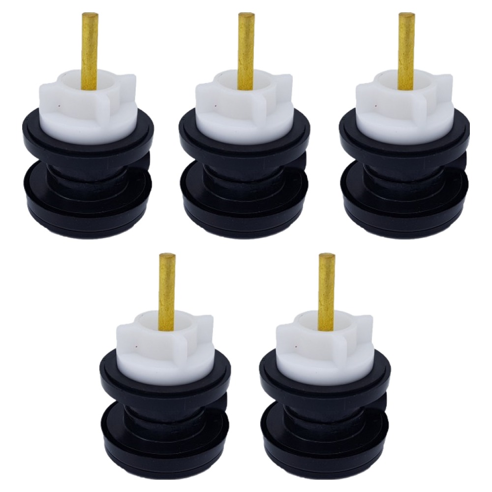 두진 화장실 대변기 세척밸브 피스톤 대변기 부속품 5p, 혼합색상 16,550원