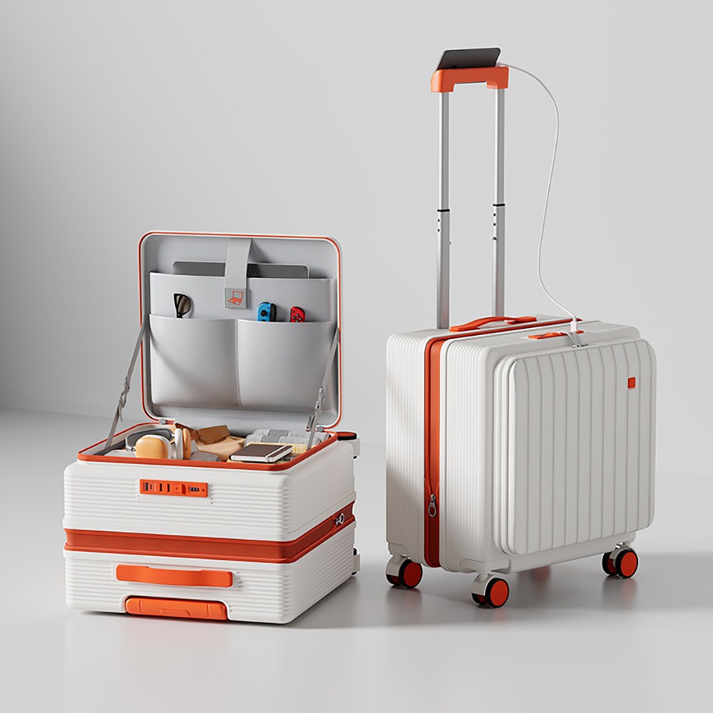 Chephie 무기한 A/S 전면오픈 확장형 소형 기내용 여행용 캐리어 59,900원