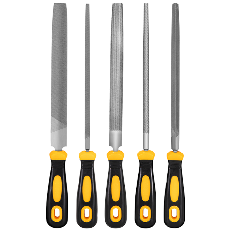 델리 8인치 줄세트 5종 야스리 쇠줄 세트 평줄 삼각줄 사각줄 원형줄 반달줄, 1세트 27,000원