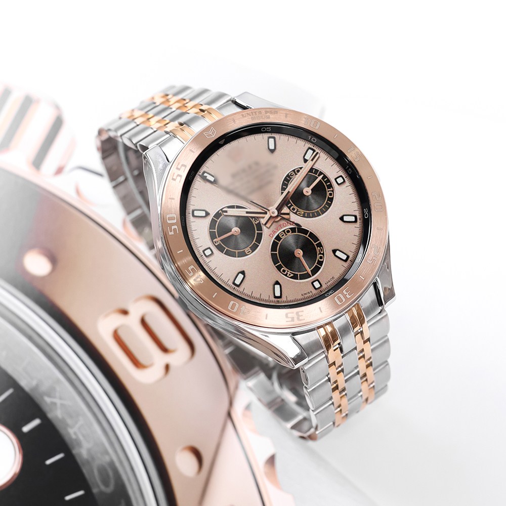 타임스토리 갤럭시워치6 호환 7선 날개형 메탈 스트랩 베젤링 세트 35,000원