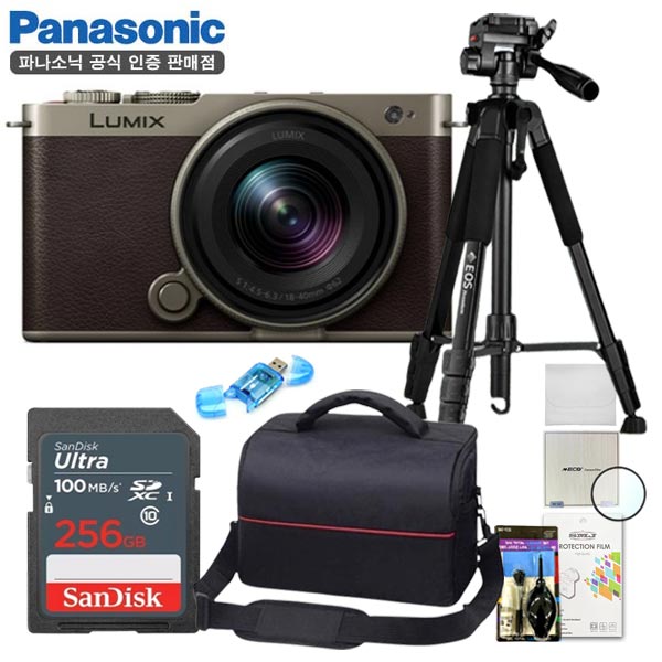 (신상품) 파나소닉 정품 루믹스 DC-S9 티타늄 골드+S 18-40mm KIT/프리미엄 패키지 8종세트 / 256G+프리미엄삼각대 / TJ 3,100,000원
