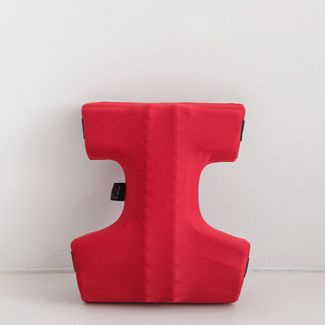 발란스코드 카이로프랙틱 쿠션D 등받이 쿠션, 레드, 1개 53,000원