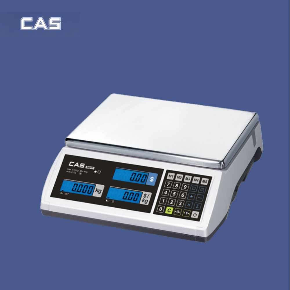 CAS 카스 디지털 전자저울 EP PLUS-30CB 마라탕 시장 금액표시 통신 228,710원
