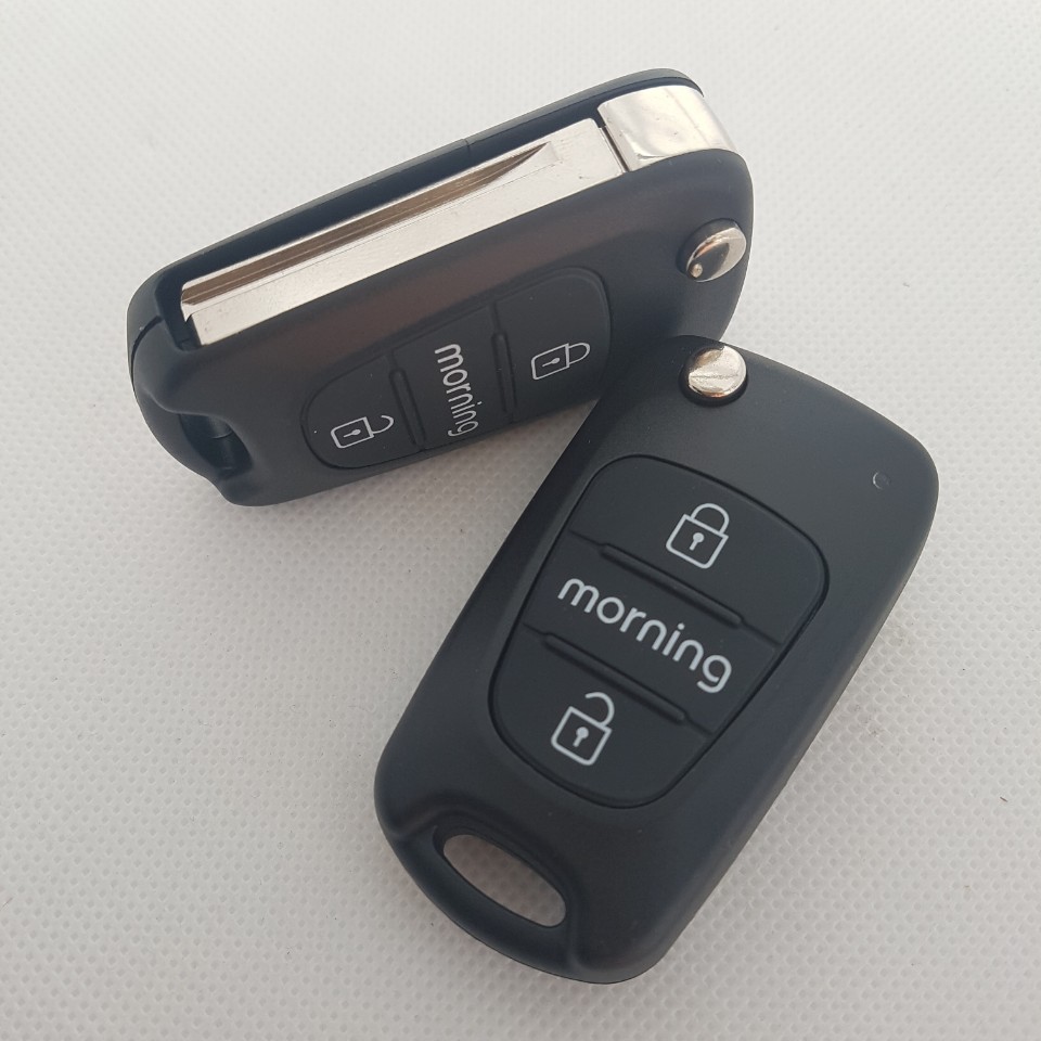 올뉴모닝 리모컨 폴딩키 스마트키 교체용 수리용 호환용 Repair 케이스(Pcb회로기판 없음), 올뉴모닝(배터리+드라이버) 17,500원
