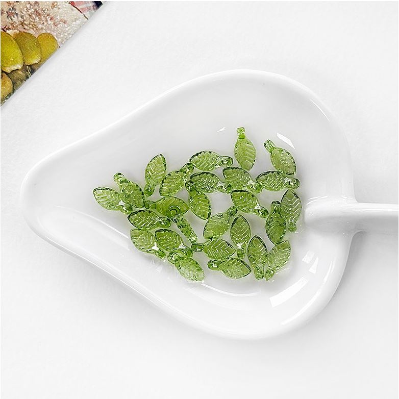 헤세드 <60개> 뉴 미니 나뭇잎비즈 팔찌재료 비즈공예, 1세트, 그린 1 9,000원