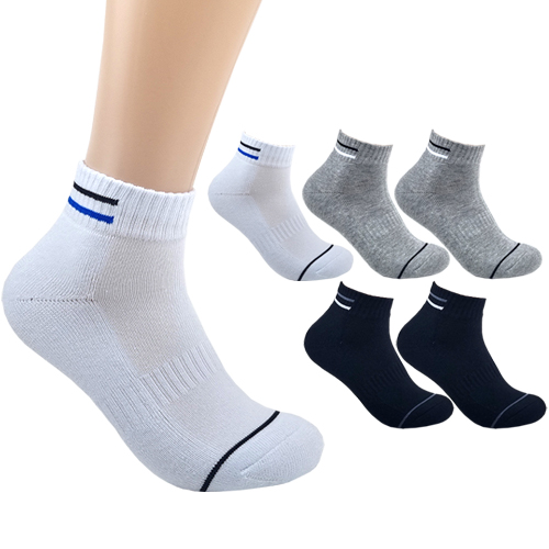 더베이직 남성용 국산 두꺼운 이중쿠션 두줄 스포츠 단목 양말 6켤레 13,950원