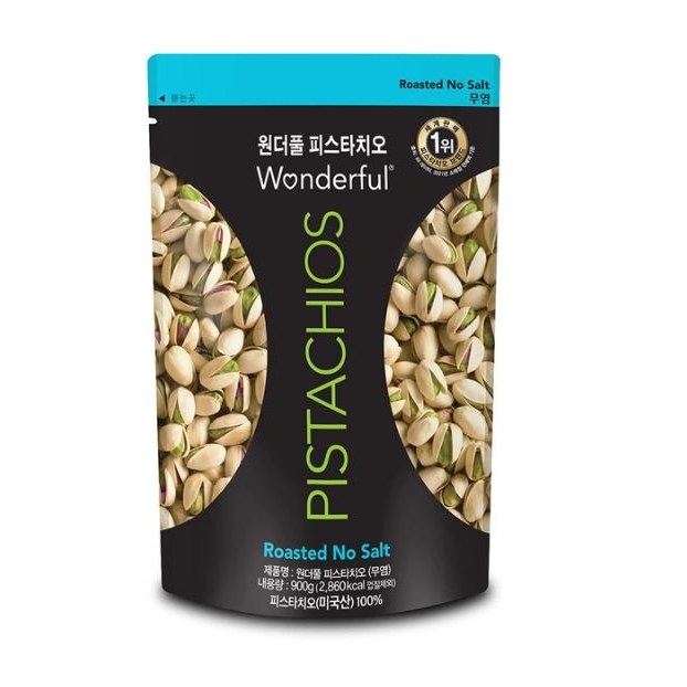 코스트코 Wonderful 볶은 무염 피스타치오 영양간식 매일견과 호두, 900g 36,500원