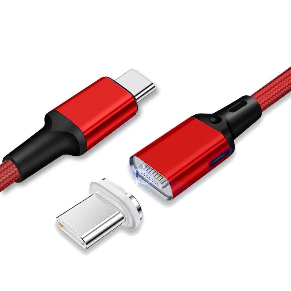 [100W] C TO C타입 초고속 마그네틱 단자 충전 케이블 초강력 자석 18,900원