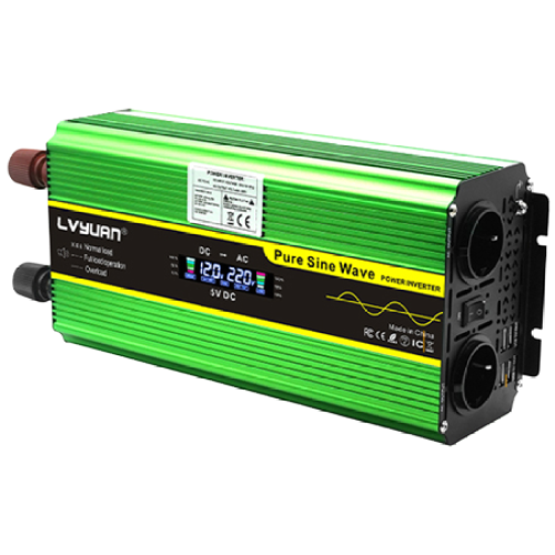 루앤 순수정현파 LCD 인버터 60hz 220V 캠핑용 차량용 차박 한국형 KC인증 289,000원