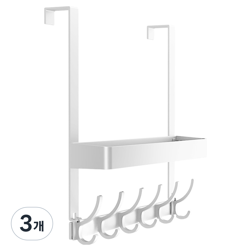 문걸이 도어행거 무타공 선반 벽걸이 12구 도어훅 32,640원
