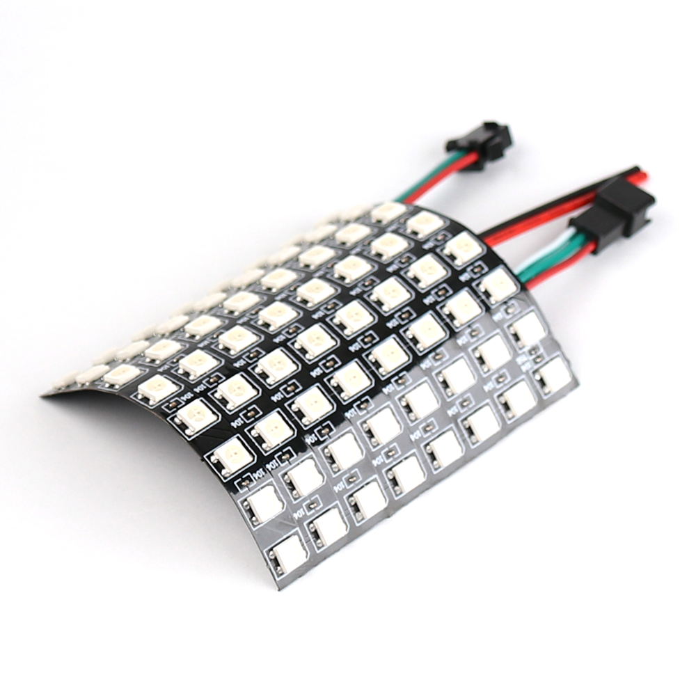 아두이노 8x8 플렉서블 RGB LED Matrix 패널 / Flexible LED, 1개 9,900원