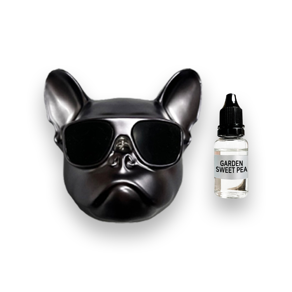 엠퓨처 차량용 불독 방향제 매트스페이스그레이 + 오일 15ml + 클립 3cm + 오일솜 세트 14,140원