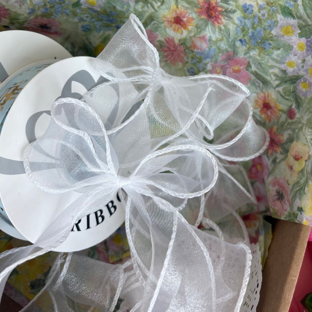 상일상회 완성 리본 오간디 완제품 선물 포장 장식 14,900원