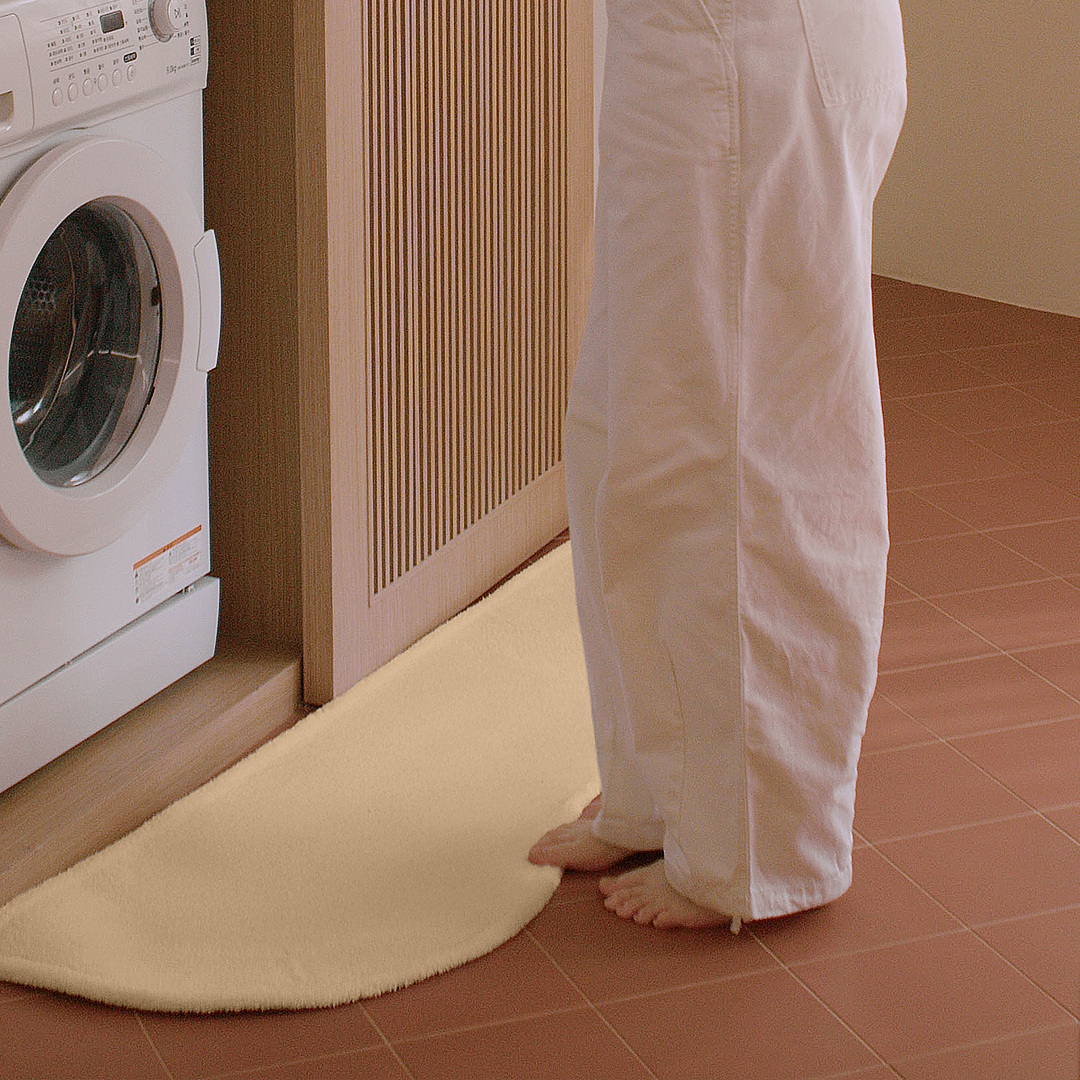 호이데코 비정형 워셔블 발매트, 클라우드, 아몬드 베이지 39,000원