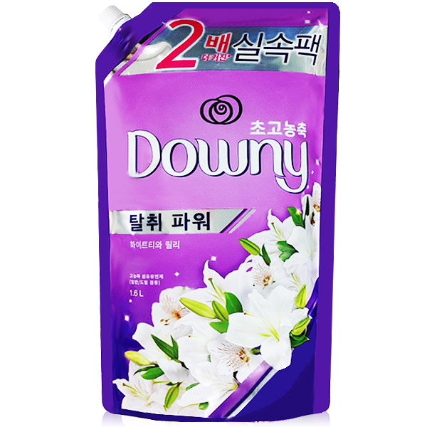 다우니 초고농축 섬유유연제 퍼플 화이트티와 릴리 본품, 1.6L, 5개 37,500원