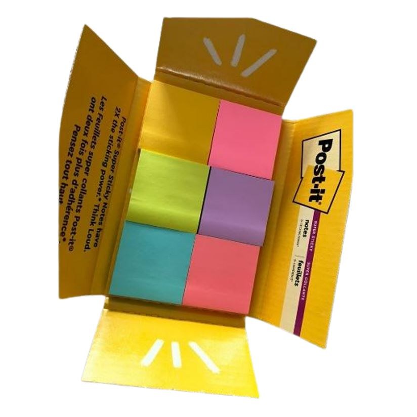 쓰리엠 포스트잇 강한점착용 노트 6종 세트 28,660원