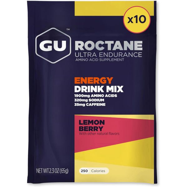 스포츠 운동 음료 믹스 파우더 GU 에너지 록테인 울트라 인내력 드링크 비건 글루텐 프리 코셔 카페인 유제품 시 간편하게 섭취하는 10개입 개별 포장 1팩 레몬 베리 71,900원