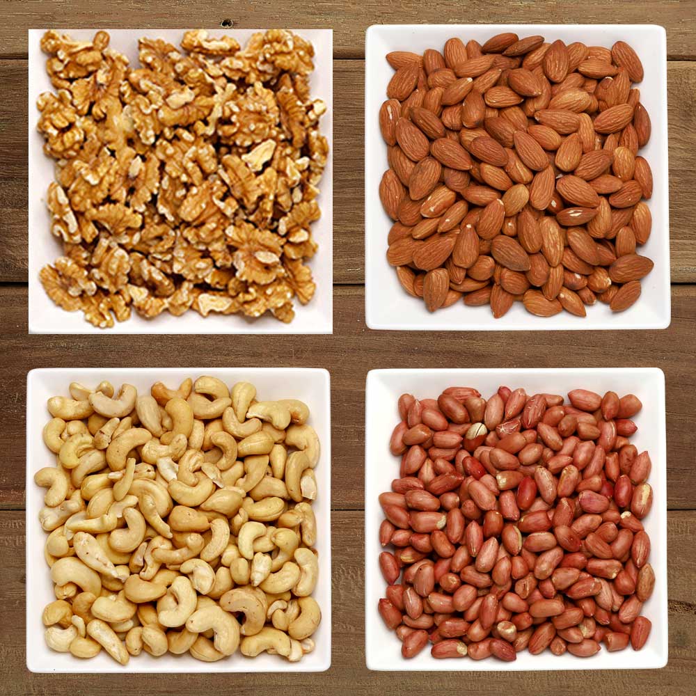 [60일분] 하루한줌 견과 BEST 4종세트 / 호두+땅콩+아몬드+캐슈넛, 1.12kg, 1개 28,900원