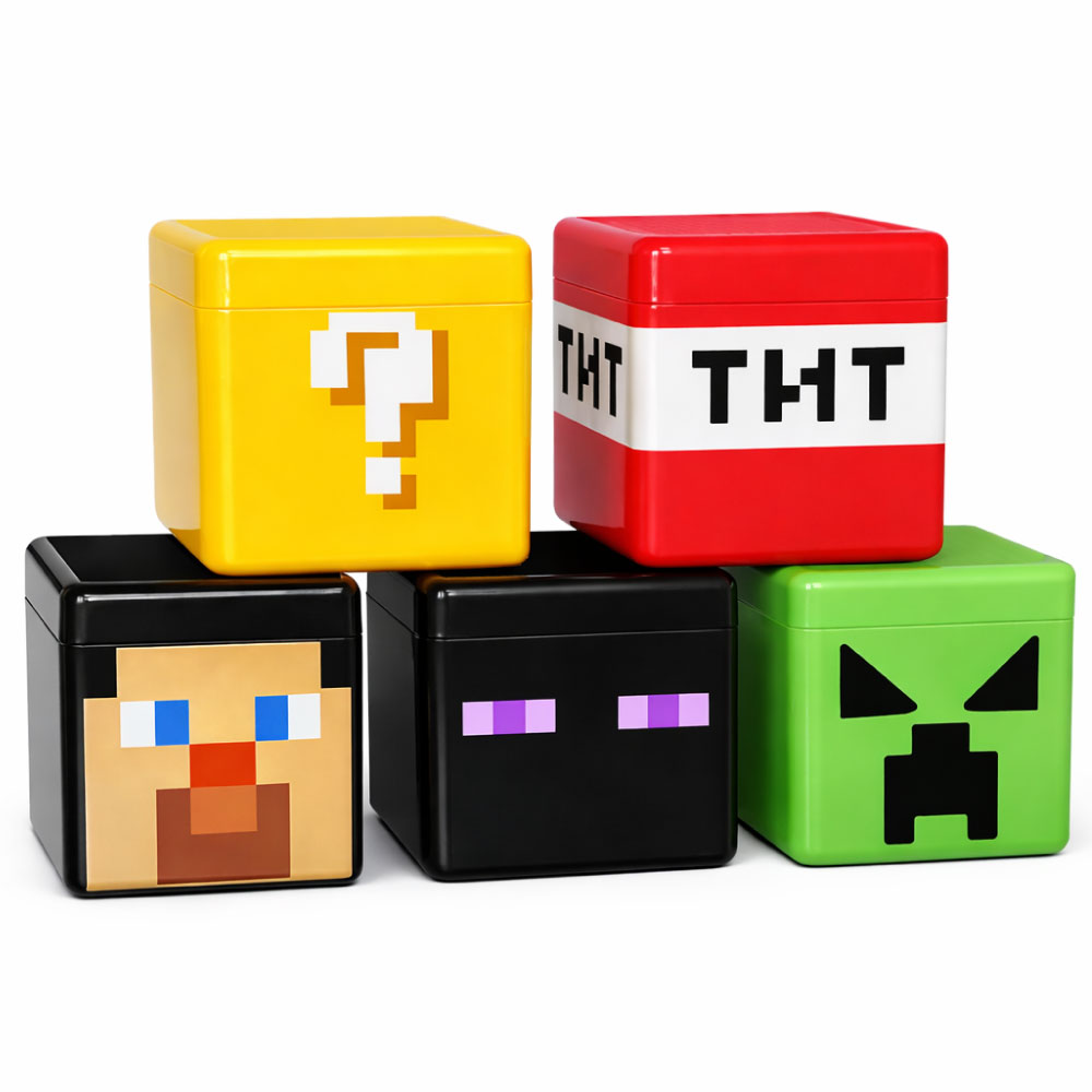 웰키 자석 블럭 마인크래프트 마그네틱 보관함 케이스 정리함 TNT 스티브 피규어, 1개, TNT보관함 9,200원