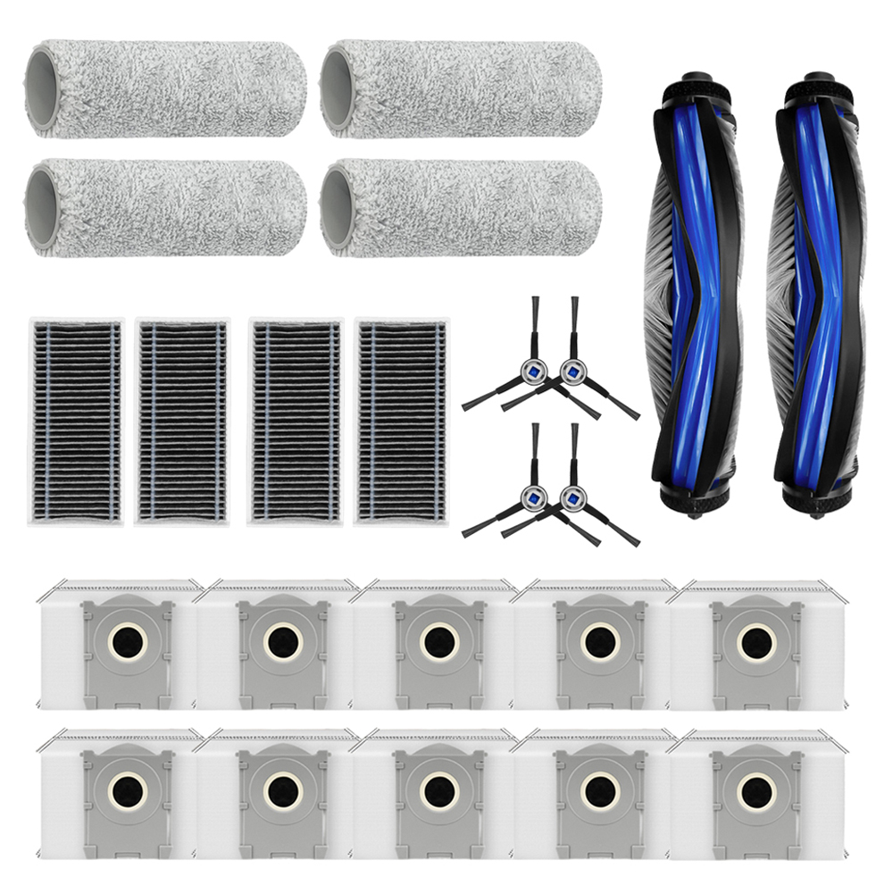 멋진공간 에코백스 X8 프로 옴니 호환 물걸레 4p + 사이드브러쉬 4p + 교체용 필터 4p + 메인브러쉬 2p + 더스트백 10p 세트 47,900원