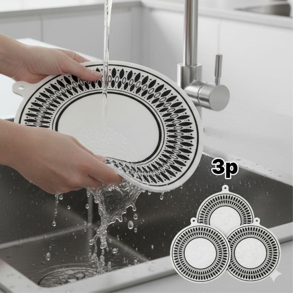 데이마치 300도 내열 실리콘 인덕션 보호매트 오염 미끄럼 방지 패드 3p, 3개, 화이트 14,300원