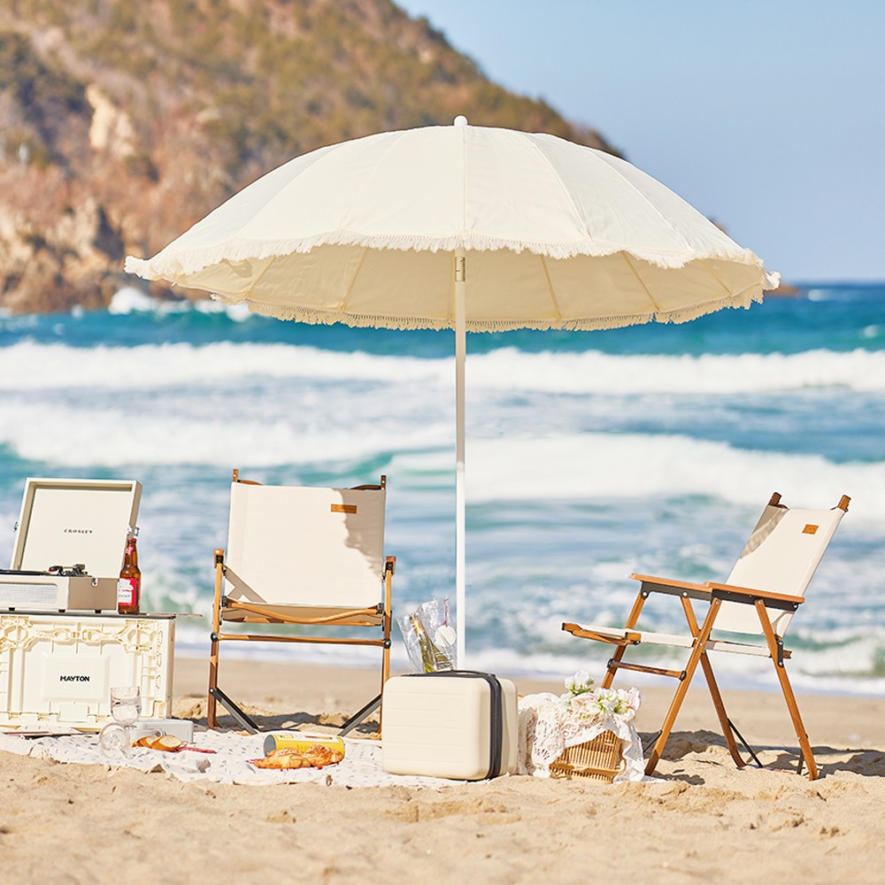 메이튼 레드와일드 캠핑 테슬 파라솔 52,000원