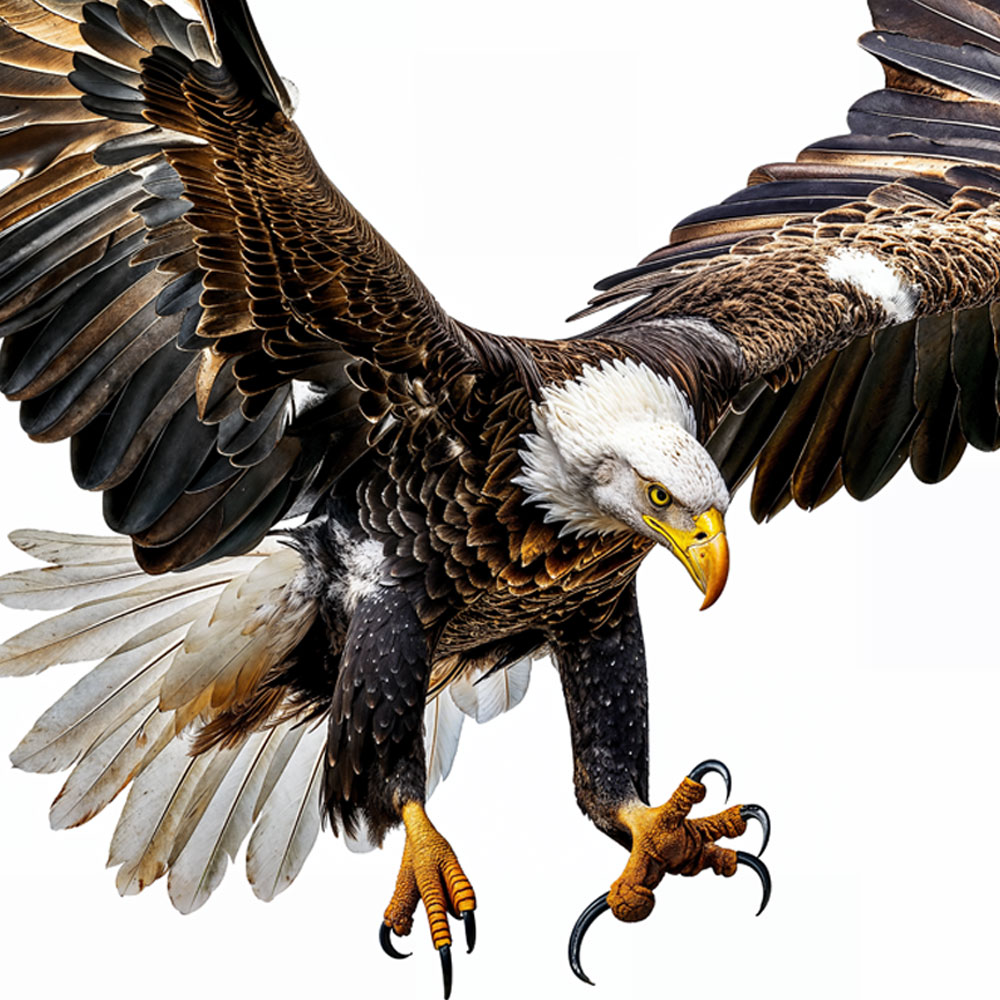 독수리 실사스티커 데코 그래픽 포인트 스티커 UV인쇄 리무버블 스티커제작, 1개, 소형/S 10,000원