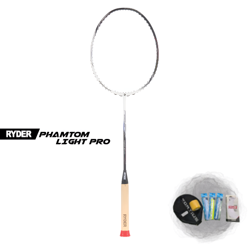 라이더 RYDER 팬텀 라이트 프로 PHANTOM LIGHT PRO 배드민턴 라켓 파손 보상판매 동호인 추천 240,000원
